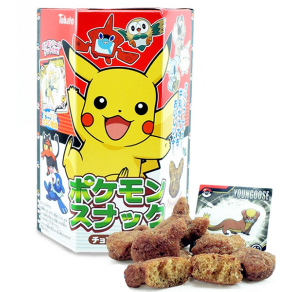 Galletas Pokemon Pikachu Chocolate Japón Market Canarias 24 horas